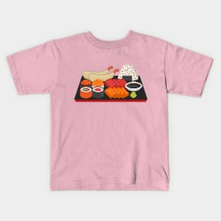 Pixely Japanese Meal Kids T-Shirt